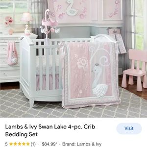 Lambs and Ivy Sean Lake Crib Bedding